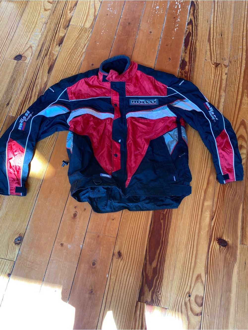 Mossí Racing Snowmobile Jacket Red Black Grey